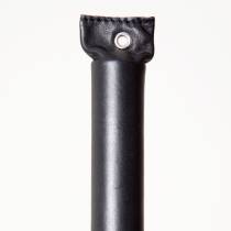 SCHLAGSTOCK AUS SCHWARZEM LEDER