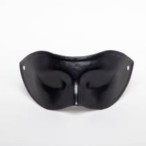 MASQUE CUIR NOIR OCCULTANT