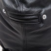 ISOLATIONSHAUBE AUS LEDER