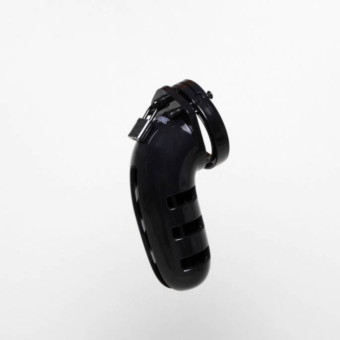 KEUSCHHEITSKÄFIG 06 - 14CM - SCHWARZ