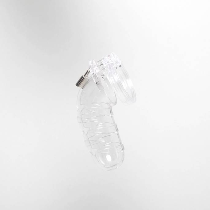 CAGE DE CHASTETÉ 05 - 14CM - TRANSPARENTE