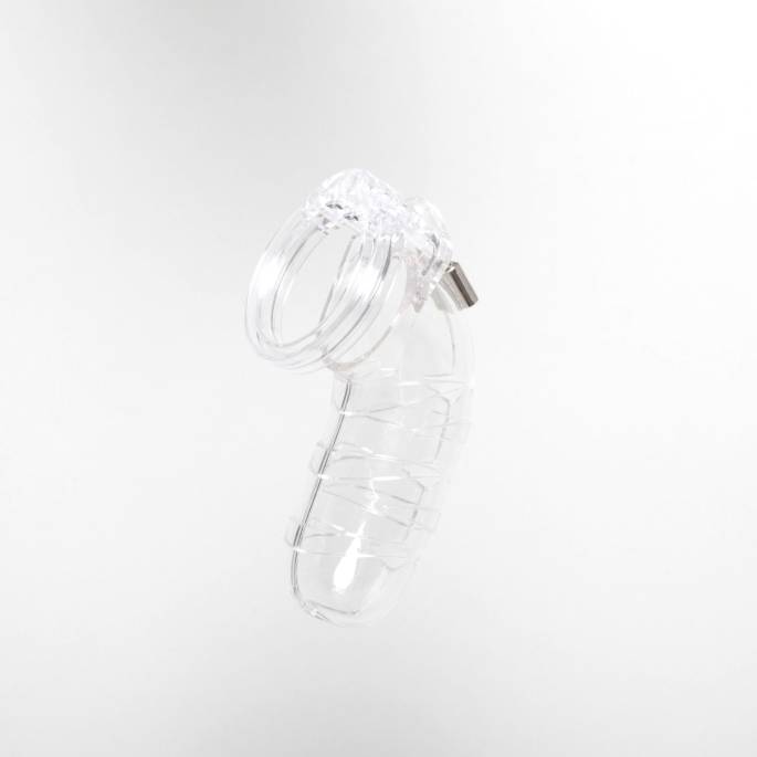 KEUSCHHEITSKÄFIG 05 - 14CM - TRANSPARENT