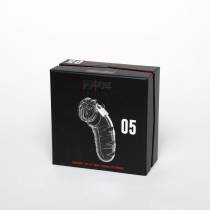 KEUSCHHEITSKÄFIG 05 - 14CM - TRANSPARENT