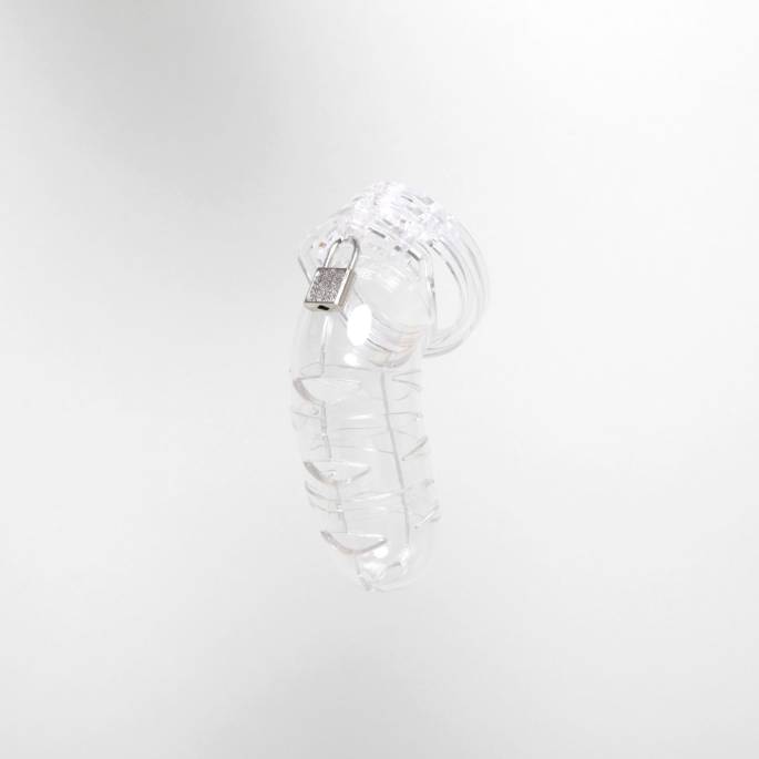 CAGE DE CHASTETÉ 05 - 14CM - TRANSPARENTE