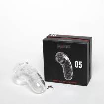 CAGE DE CHASTETÉ 05 - 14CM - TRANSPARENTE