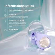 STIMULATEUR CLITORIDIEN SILA AQUA