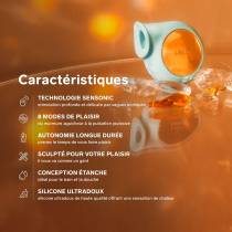 STIMULATEUR CLITORIDIEN SILA AQUA