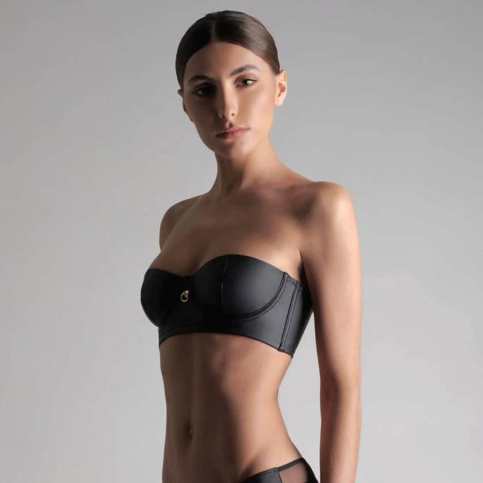 CHAMBRE NOIRE - BUSTIER BRA