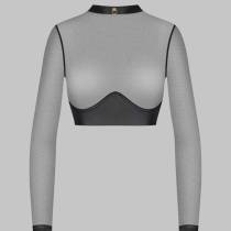 CHAMBRE NOIRE - LANGÄRMELIGES TOP