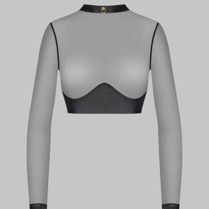 CHAMBRE NOIRE - LANGÄRMELIGES TOP