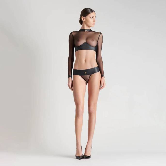 CHAMBRE NOIRE - LANGÄRMELIGES TOP