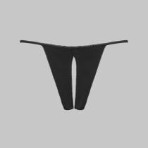 STRING OUVERT NOIR (LE PETIT SECRET)