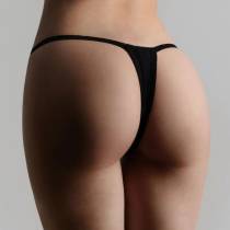 STRING OUVERT NOIR (LE PETIT SECRET)