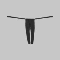 STRING OUVERT NOIR (LE PETIT SECRET)