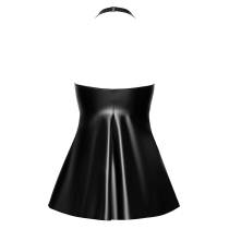 AUSGESTELLTES NECKHOLDER-KLEID+ZIP