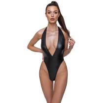 BODYSTRING MIT SCHNITT WETLOOK
