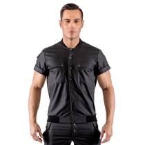 HEMD MIT KURZEN ÄRMELN + DRUCKKNÖPFE