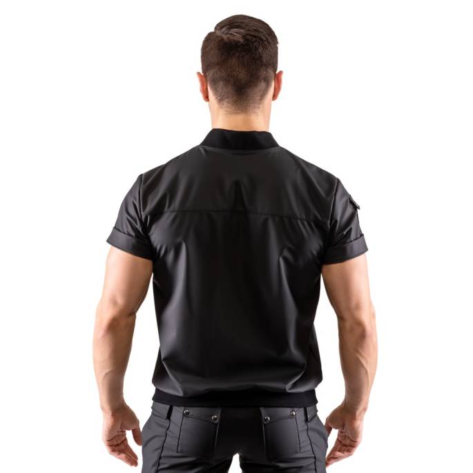 HEMD MIT KURZEN ÄRMELN + DRUCKKNÖPFE