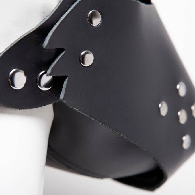 LEATHER DOG MASK