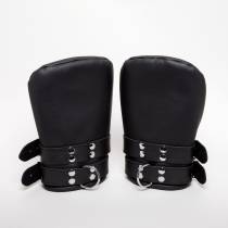 FAUSTHANDSCHUHE AUS ZWANGSLEDER