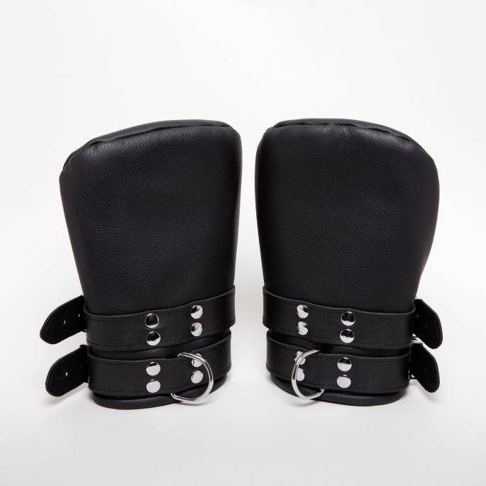 FAUSTHANDSCHUHE AUS ZWANGSLEDER