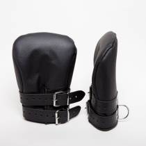 FAUSTHANDSCHUHE AUS ZWANGSLEDER