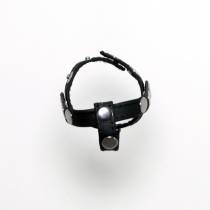 COCKRING CUIR SANS ANNEAU