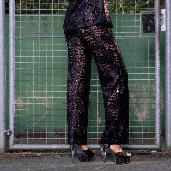 RYLEE PANTALON SEQUINS