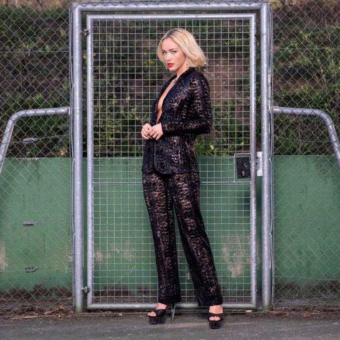 RYLEE PANTALON SEQUINS