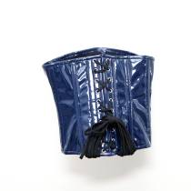 TAILLENBINDER AUS VINYL IN MARINE