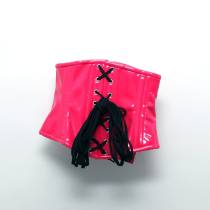 TAILLENGÜRTEL KURZ VINYL FUCHSIA