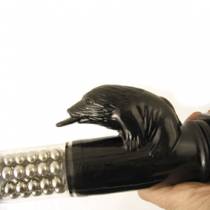 CONSOLADOR VIBRADOR PERLA NEGRA