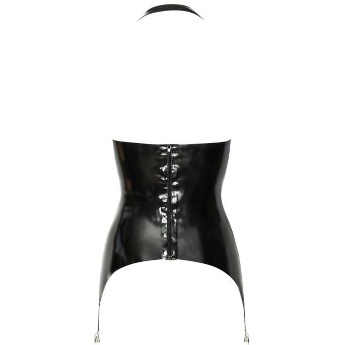 GUÊPIÈRE LATEX SEINS NUS T.S