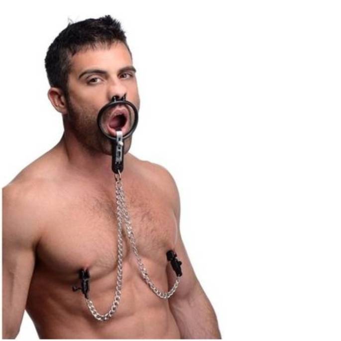 KNEBEL UND NIPPELKLEMMEN DEGRADED MOUTH