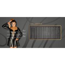 LEGGINGS WETLOOK LASER CUT
