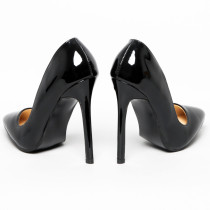 ESCARPINS VINYLE NOIR