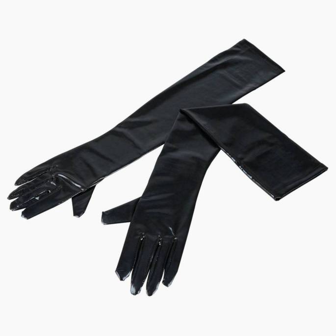 WETLOOK-HANDSCHUHE T.U (S-L)
