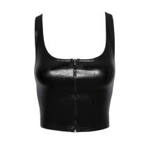 TOP MIT ZIPPER "SNAKE"