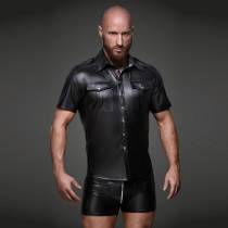 WETLOOKHEMD FRONTTASCHEN