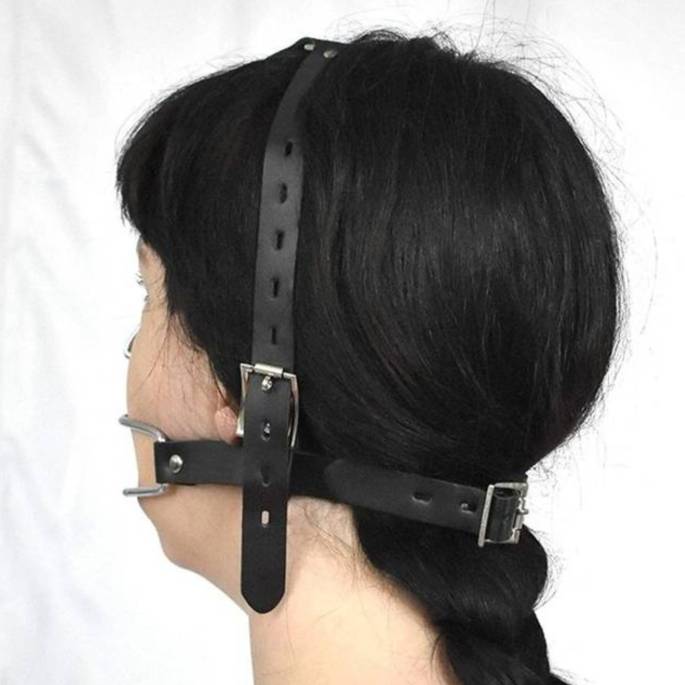 BÂILLON SM HOOK BOUCHE+NEZ