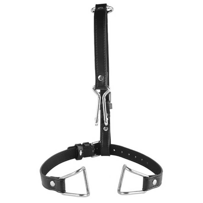 BÂILLON SM HOOK BOUCHE+NEZ