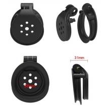 CAGE DE CHASTETÉ FLAT ZONE (2.5CM)