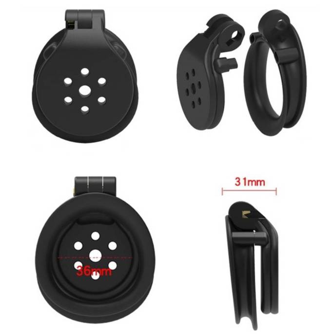 KEUSCHHEITSKÄFIG FLAT ZONE (2.5CM)