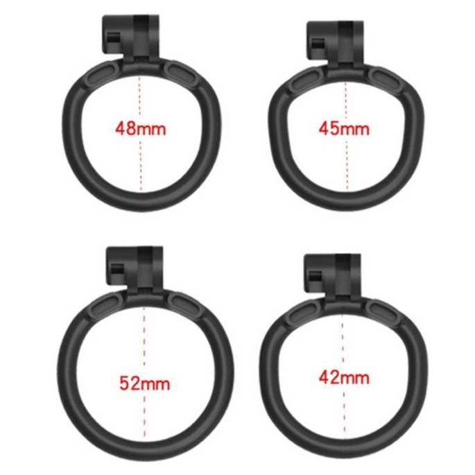 CAGE DE CHASTETÉ FLAT ZONE (2.5CM)