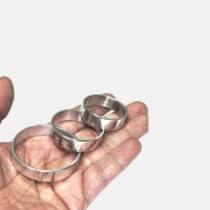 SET OF ALUMINUM COCK RINGS
