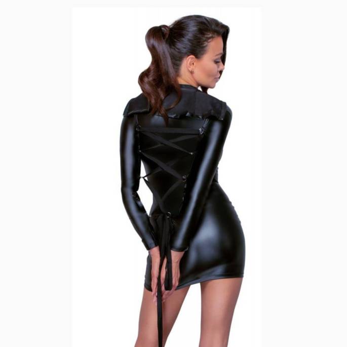 WETLOOK-ZWANGSKLEID