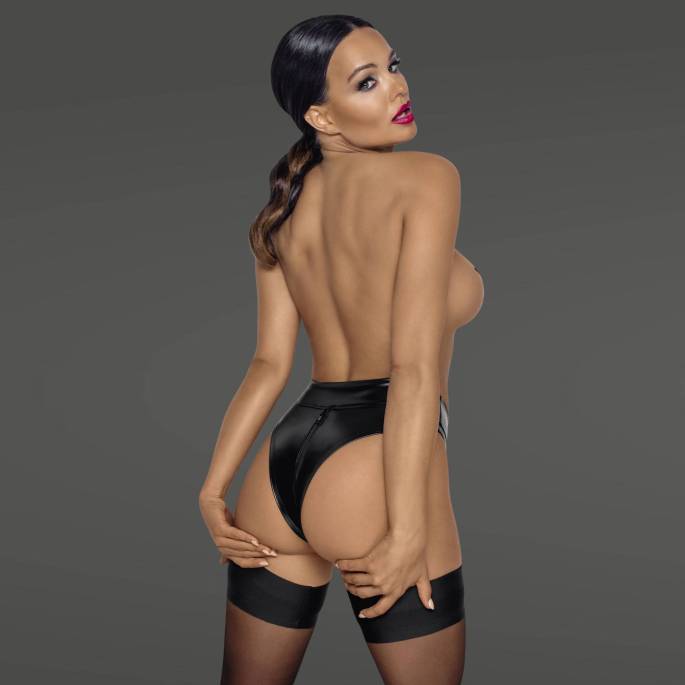 HÖSCHEN MIT HOHER TAILLE + REISSVERSCHLUSS