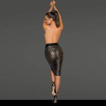 BLEISTIFTROCK WETLOOK LASER CUT