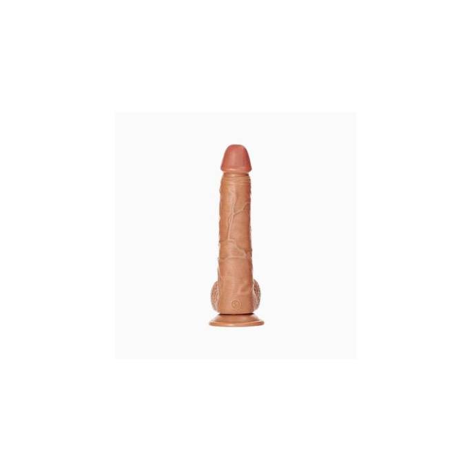 REAL ROCK- DILDO RÉALISTE CARAMEL 25.5CM