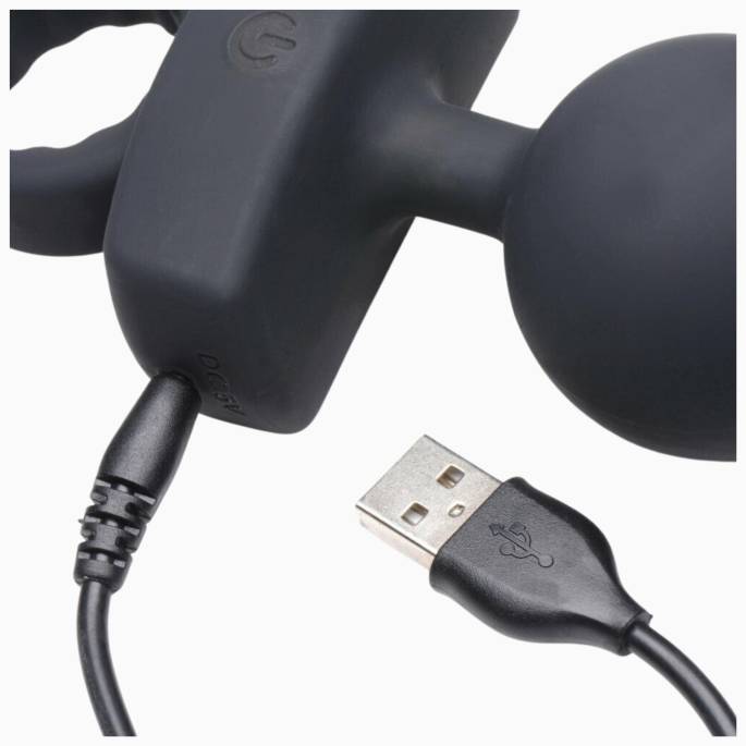 RIESIGER VIBRIERENDER ANALROSENKRANZ